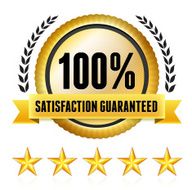 Satisfaction Guarantee Gold Badge