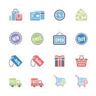 Shopping Icons N398