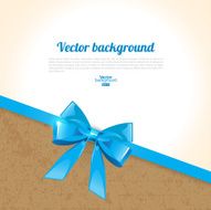 Elegant background with bow