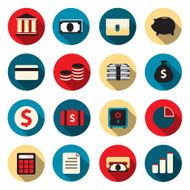 Banking color icons
