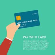 Flat plastic card N2