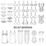 Big set of underwear Lingerie items N2