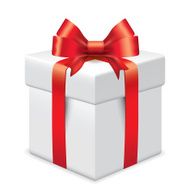 Photo-realistic gift box vector illustration