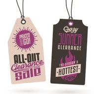 Summer Sales Hang Tags N27