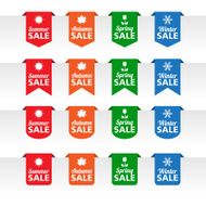 Season sale paper tag labels