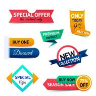 Sale discount origami banners N2