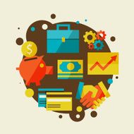 finance and business concept