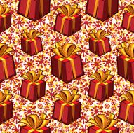 Gift boxes seamless pattern N3
