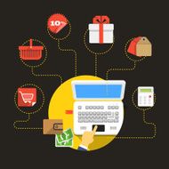 Modern digital shopping N2