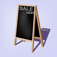 Storefront chalkboard labels