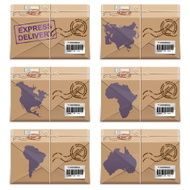 Vector Parcel Icons