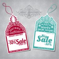 Christmas Sale Tags N18