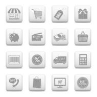 Shopping buttons for website