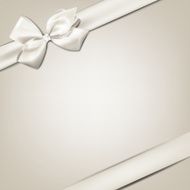 White gift bow N3