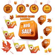 Autumn sale labels N5