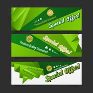green banners N5