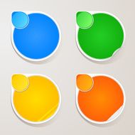 Sticker paper colors set N2