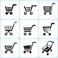 shopping cart icons N32