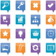 Simple Internet and Web Site Icons N2