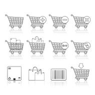 Strokes Series - Shopping Carts (set 21)