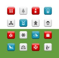 Christmas Buttons N2