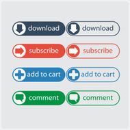 Call Action Flat Button