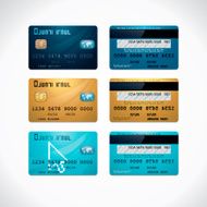 Credit cards set N2