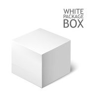 White Package Box Mockup Template N15