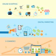 Shopping e-commerce banner