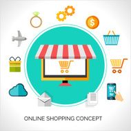 online shopping concept N73