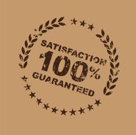 Satisfaction emblem
