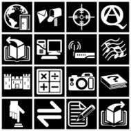 white web icons N7