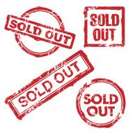 Sold out stamp N2