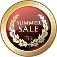 Summer Sale Gold Shield