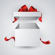 Gift box with red bow N22