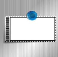Coupon with Magnet on Metal Board