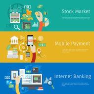 Set of payment concept web banners N2