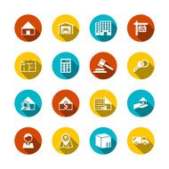 Real Estate Flat Icons N2