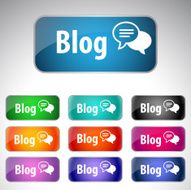 Blog button