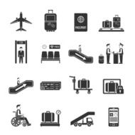 Airport travel icons N2