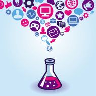 Vector internet marketing concept N4