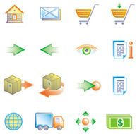 Vector E-Commerce Icon Set N8