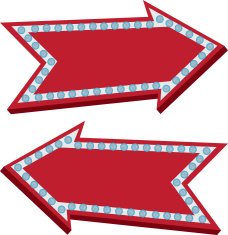 Arrow Sign Lights Off