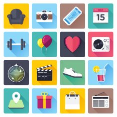 Flat Event Icons N2
