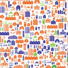 Real Estate Seamless Pattern N8