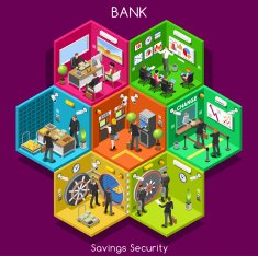 Bank 01 Cells Isometric