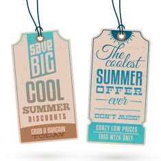 Summer Sales Hang Tags N17