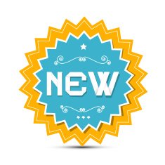 Sticker - Label with New Title