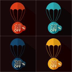 Discount parachute set N25