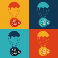 Discount parachute set N26